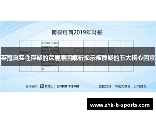 英冠真实性存疑的深层原因解析揭示被质疑的五大核心因素