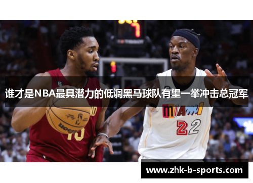 谁才是NBA最具潜力的低调黑马球队有望一举冲击总冠军