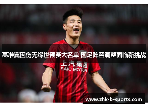 高准翼因伤无缘世预赛大名单 国足阵容调整面临新挑战